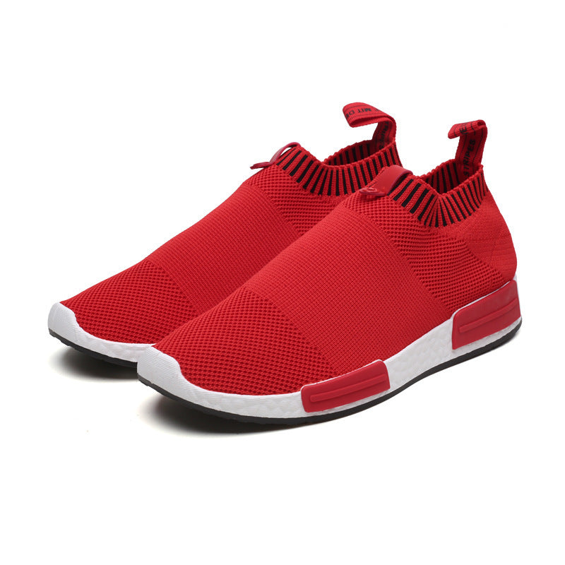 Flying Knit Sports Casual Mesh Men's Shoes