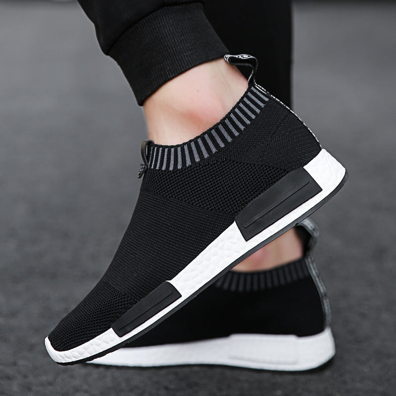 Flying Knit Sports Casual Mesh Men's Shoes