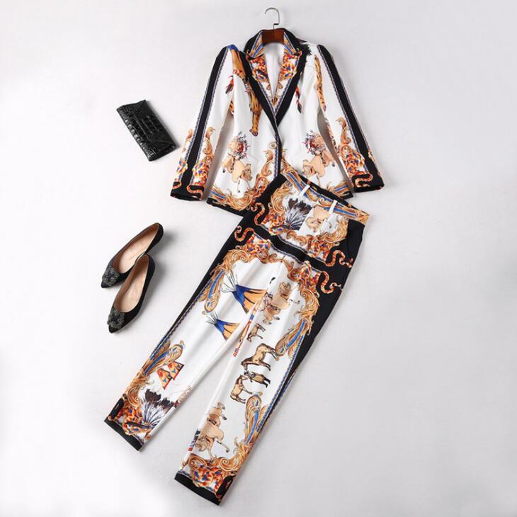 Ladies Printed Suit