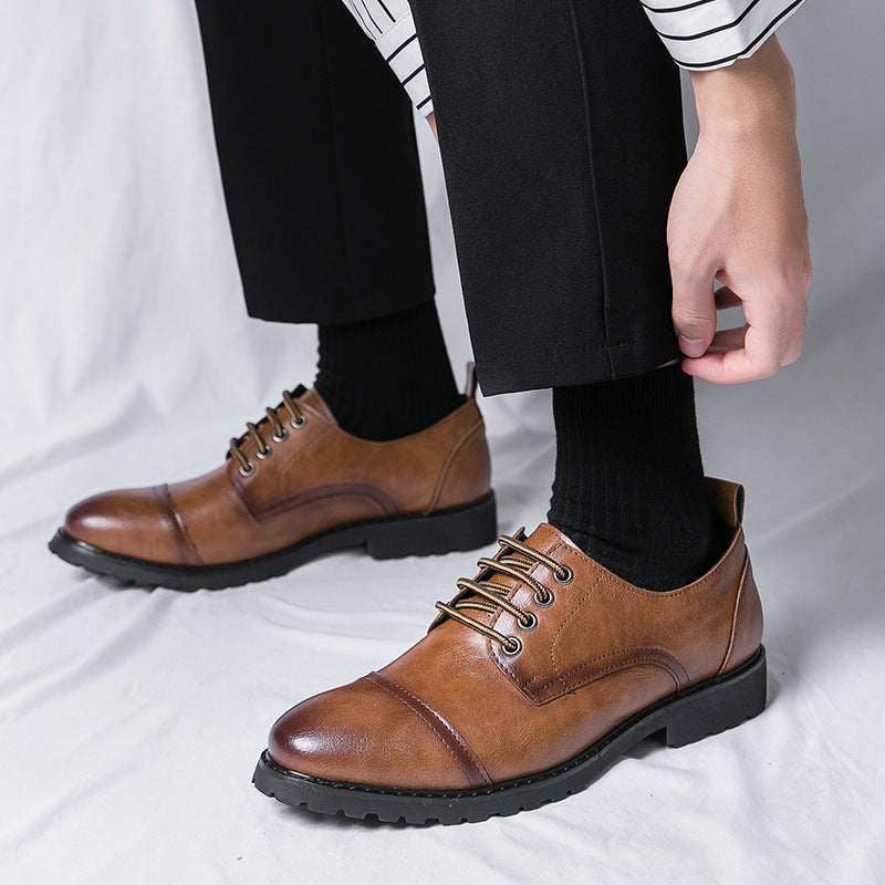Men's Round Head Shoes