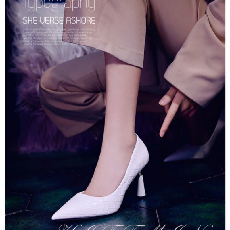 Woman High-heeled Stiletto Pointed Toe Shoes