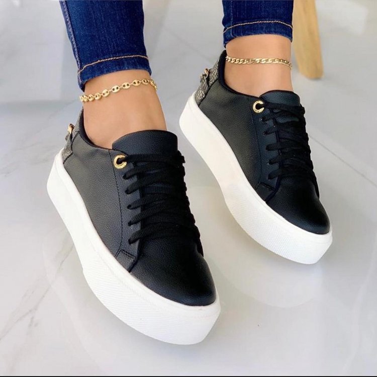 Casual Women's White Sneakers