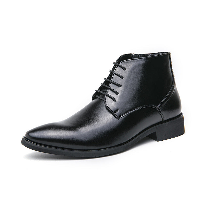 High-top Height Increased Men's Chelsea Boots