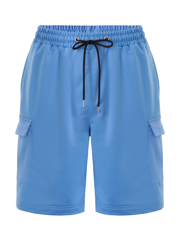 Men's Sports Overalls Multi-Pocket Shorts Fitness Pants Sports Casual Shorts