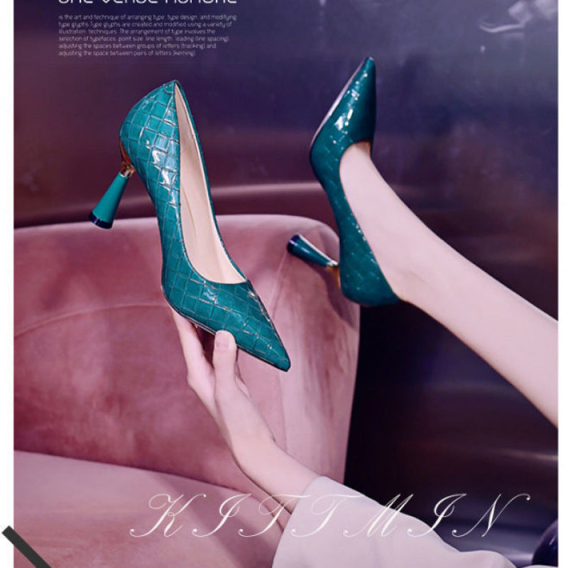 Woman High-heeled Stiletto Pointed Toe Shoes