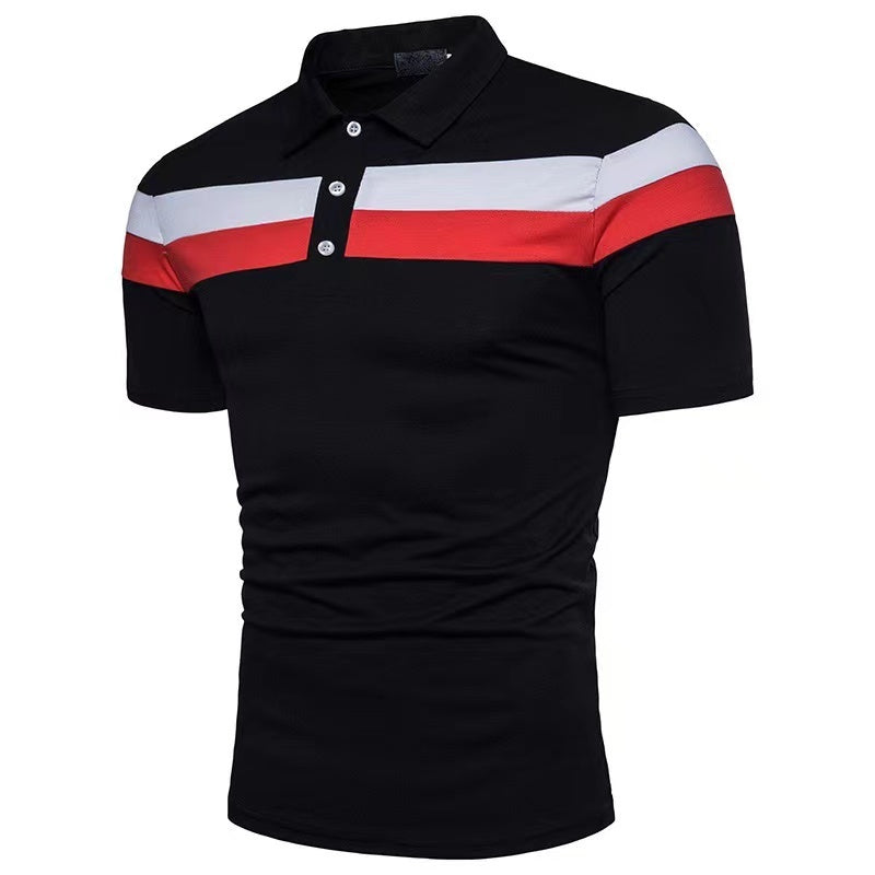 Men's Light Polyester Regular Sleeve Polo Shirt