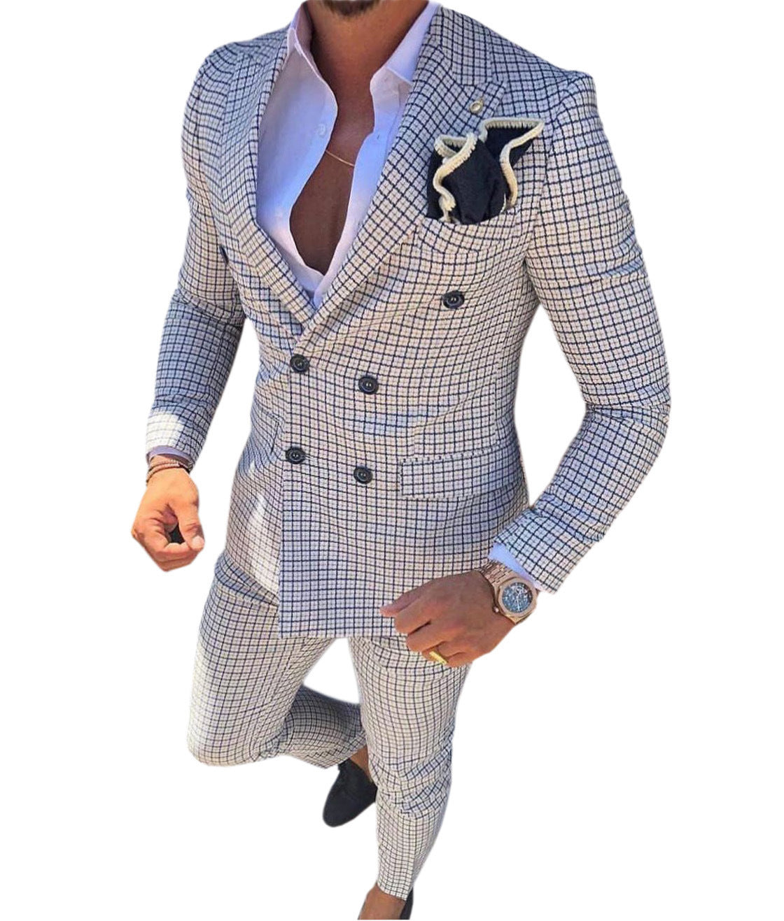 Men's  Two Piece Slim  Suit
