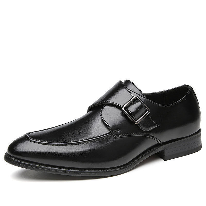 British Style Buckle Business Men Shoes