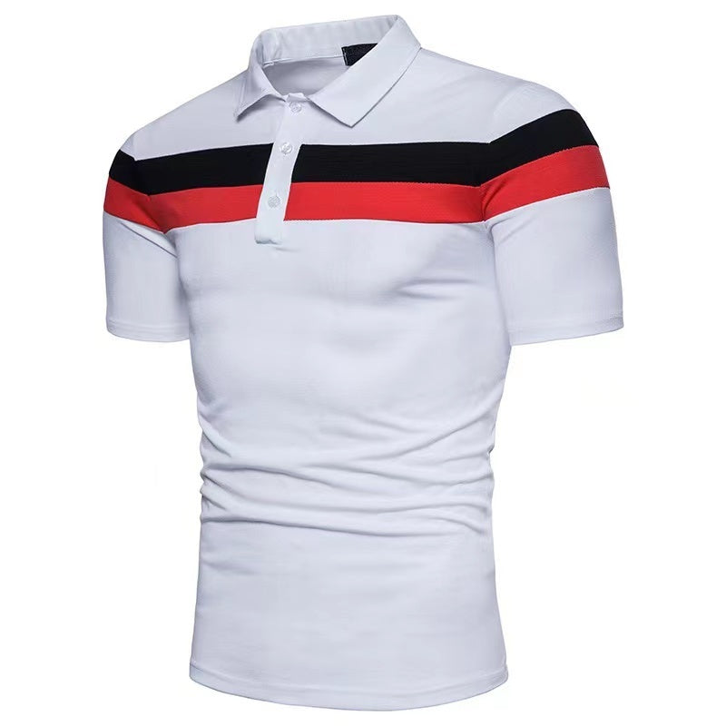Men's Light Polyester Regular Sleeve Polo Shirt