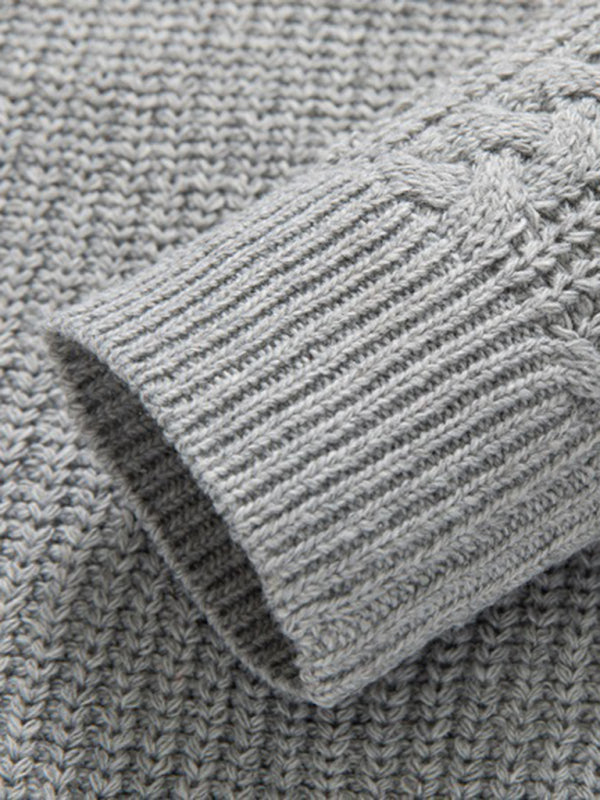 Men's Cable Knit Sweater