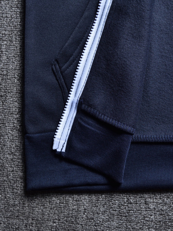 Men's long-sleeved sports hooded top zipper cardigan sweatshirt