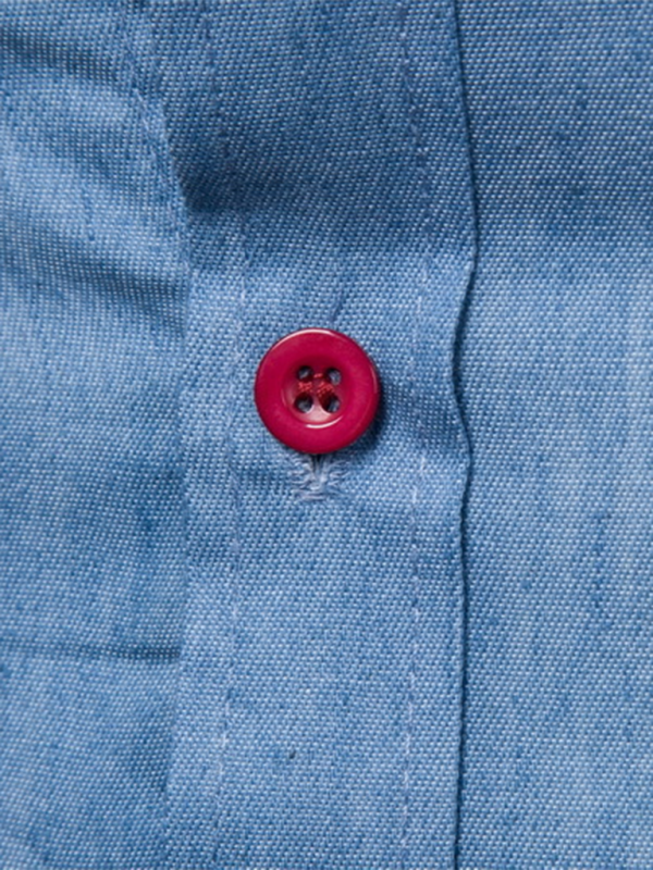 Men's Casual  Pocket Patchwork Long Sleeve Shirt