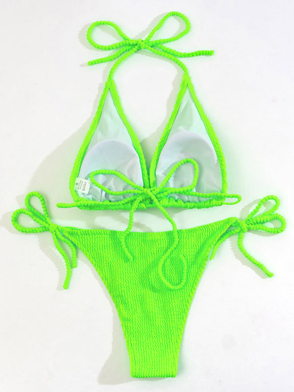 Polyester Bikini with Moderate Elasticity