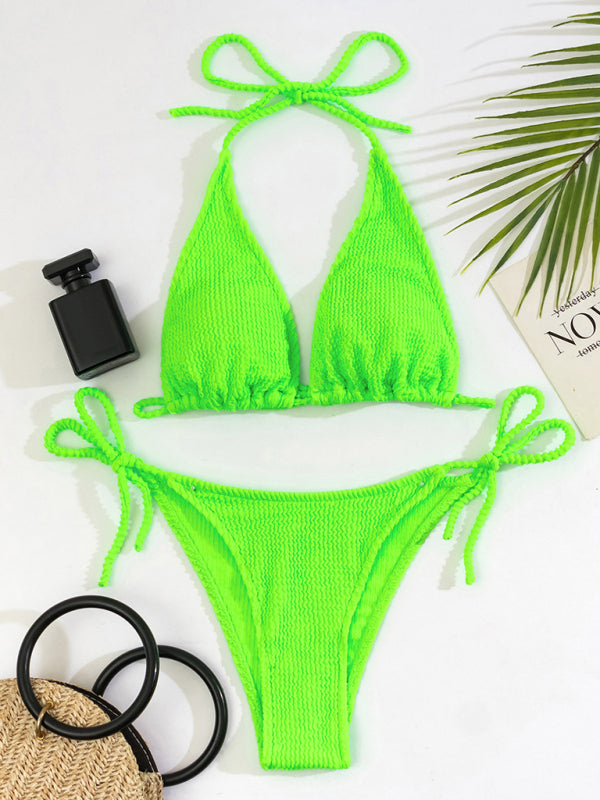 Polyester Bikini with Moderate Elasticity