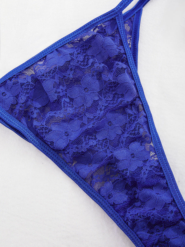 Three-point bikini lace two-piece set